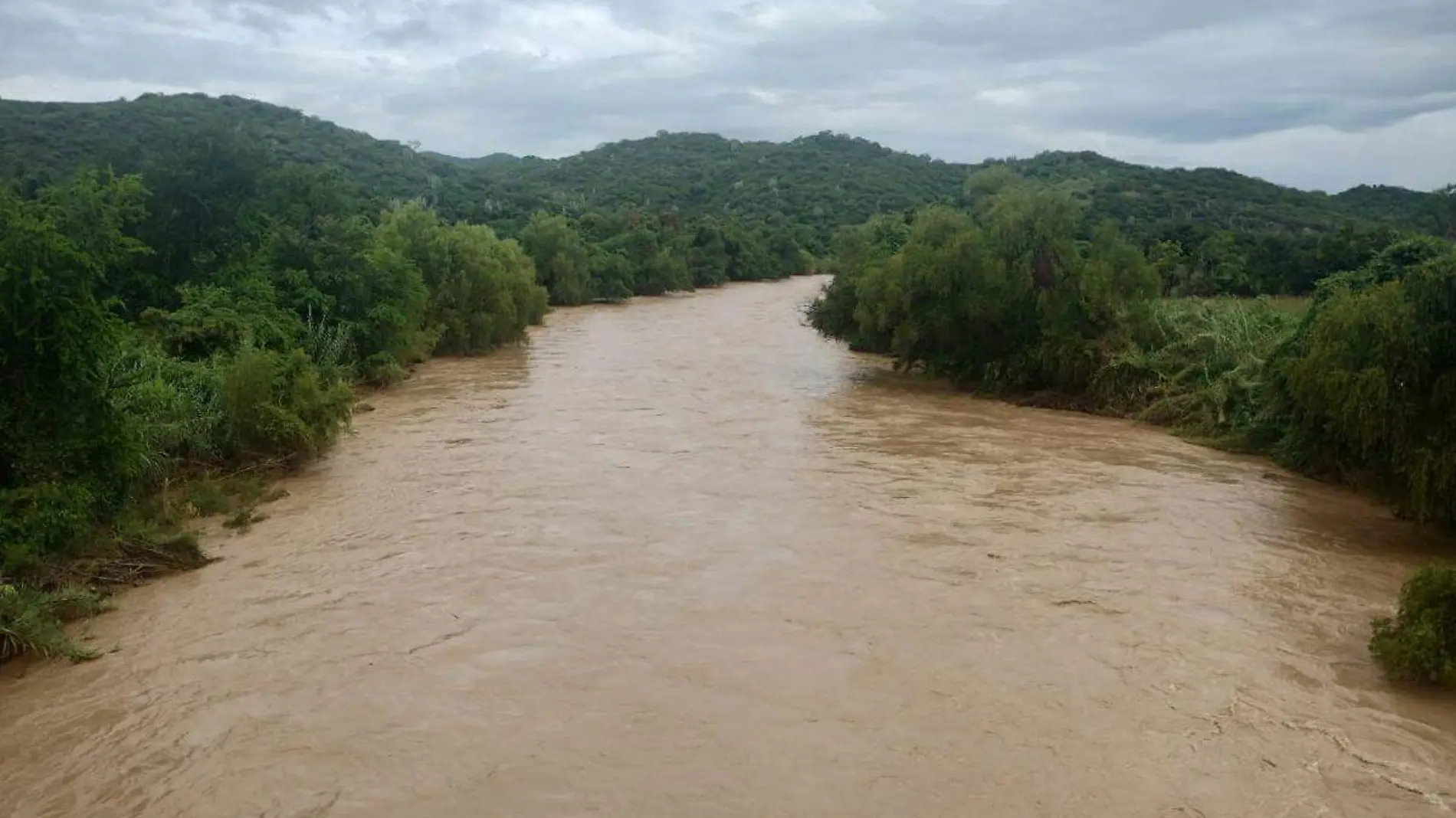 esbordamiento el río Mixteco